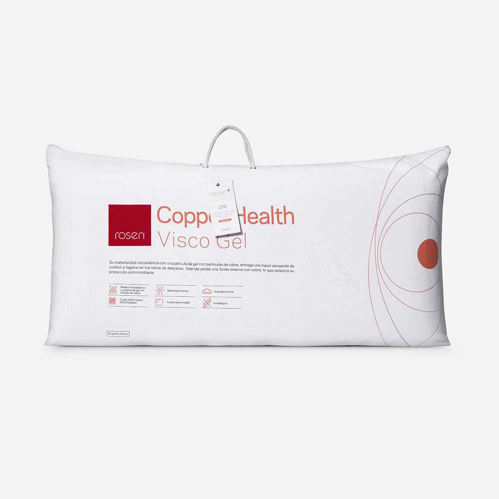 Almohada Rosen Copper Health 50x90 cm