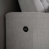 Sofá Cama Celta Luxe 3 Cuerpos Gris