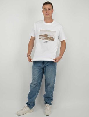 Imagen 2 del producto Polera Manga Corta Hombre Soviet Beige