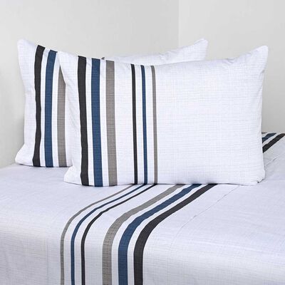 Imagen 1 del producto Juego de Sábanas Estampado Cannon 200 Hilos King Stone