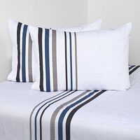 Juego de Sábanas Estampado Cannon 200 Hilos King Stone