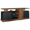 Rack TV Jdo & Design Cristal Negro Hasta 60"