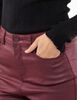 Pantalón Flare Ecocuero Mujer Fiorucci