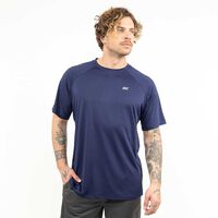 Polera Deportiva Hombre Black County Azul, Negro