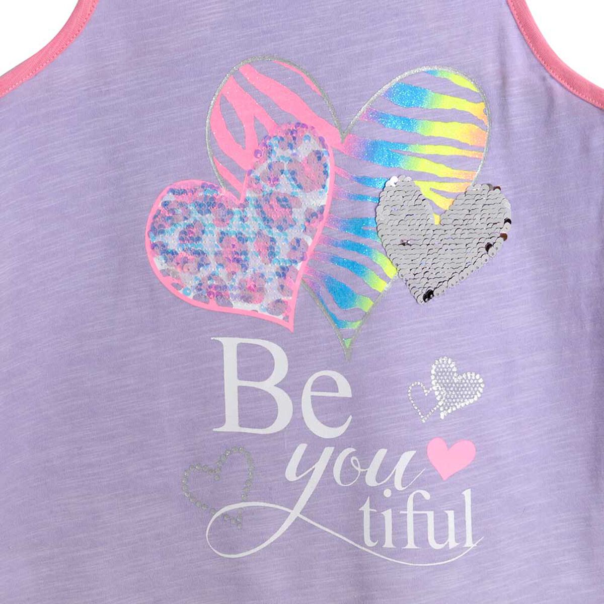Polera de Algodón Sin Mangas Niña Exception