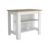 Mesa de Cocina TuHome Blanco Blanco Nevado
