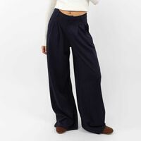 Pantalón Mujer Icono Azul, Beige, Cafe, Negro