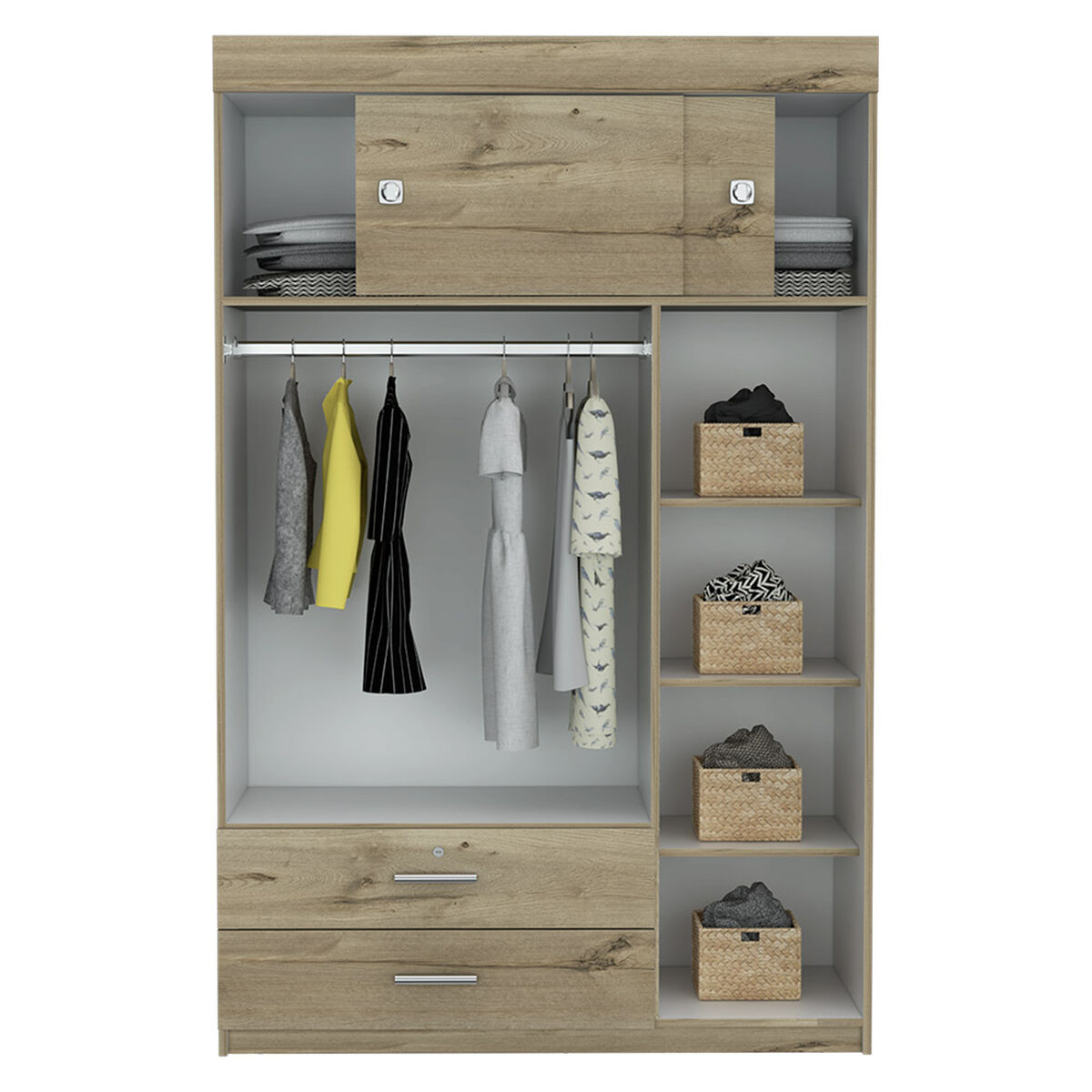 Clóset TuHome Manila Z-120 5 Puertas
