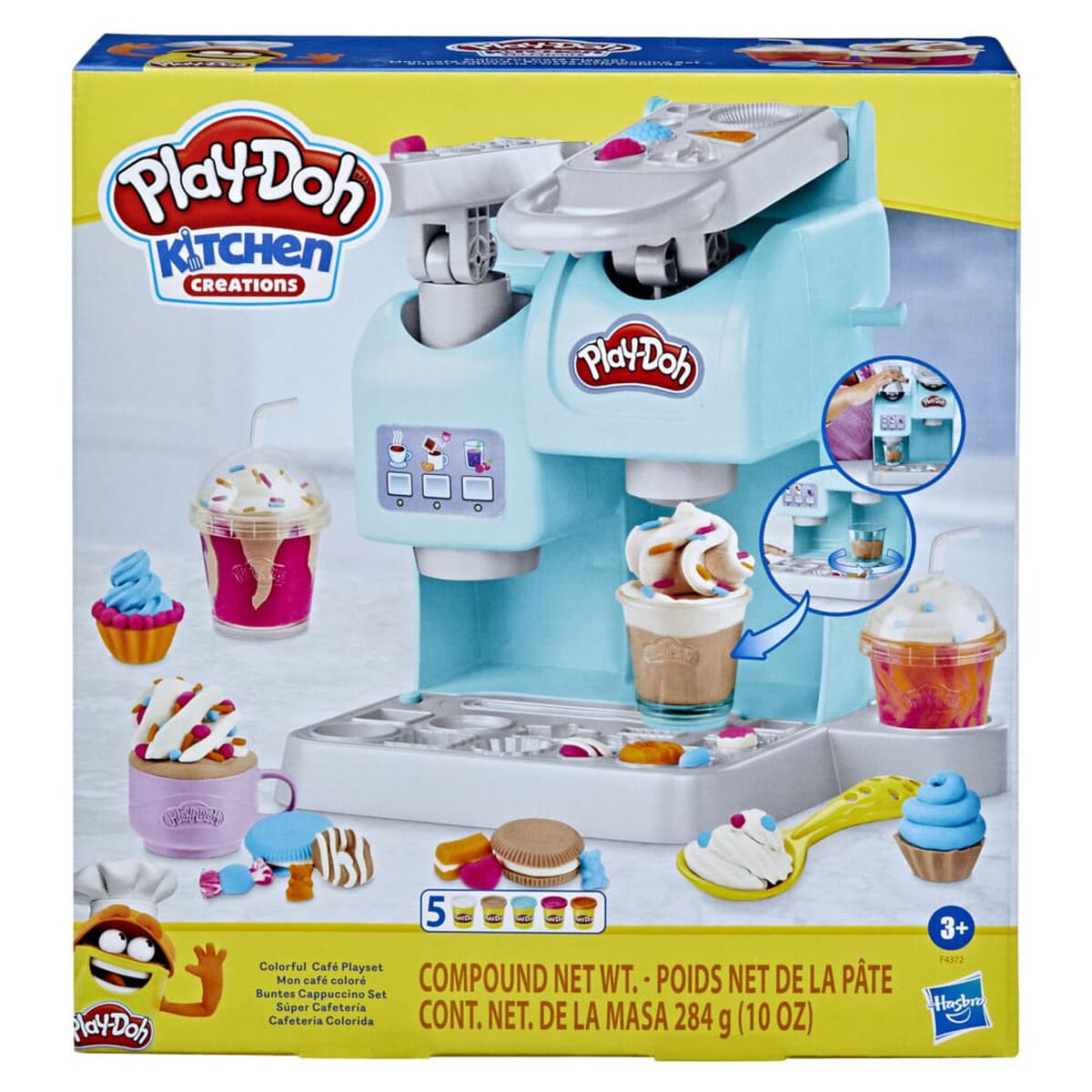 Set Masas y Plastilinas Play-Doh Kitchen Creations Colorida Cafetera