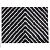 Bajada de Cama Idetex Shaggy Guiza 100 x 50 Negro