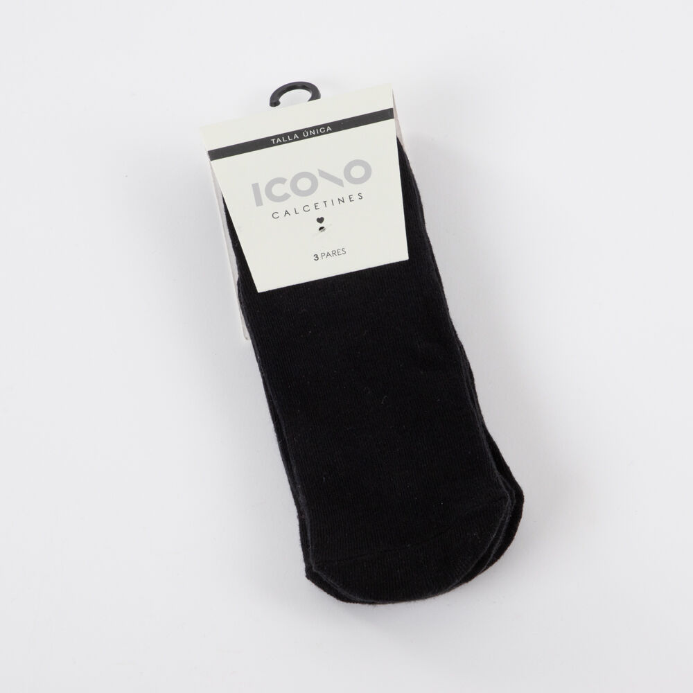 Pack 3 Calcetines Corto Icono