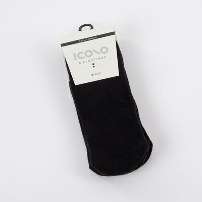 Pack 3 Calcetines Corto Icono