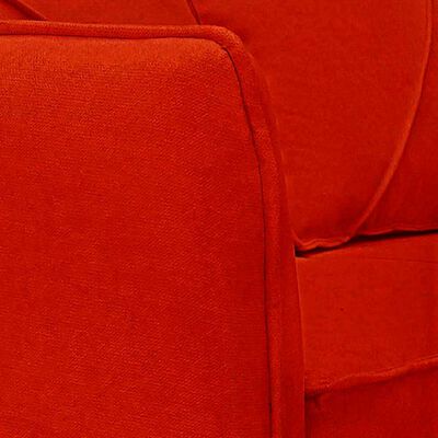 Imagen 2 del producto Sofá Elegant Detail Atlanta 3 Cuerpos Tela Rojo