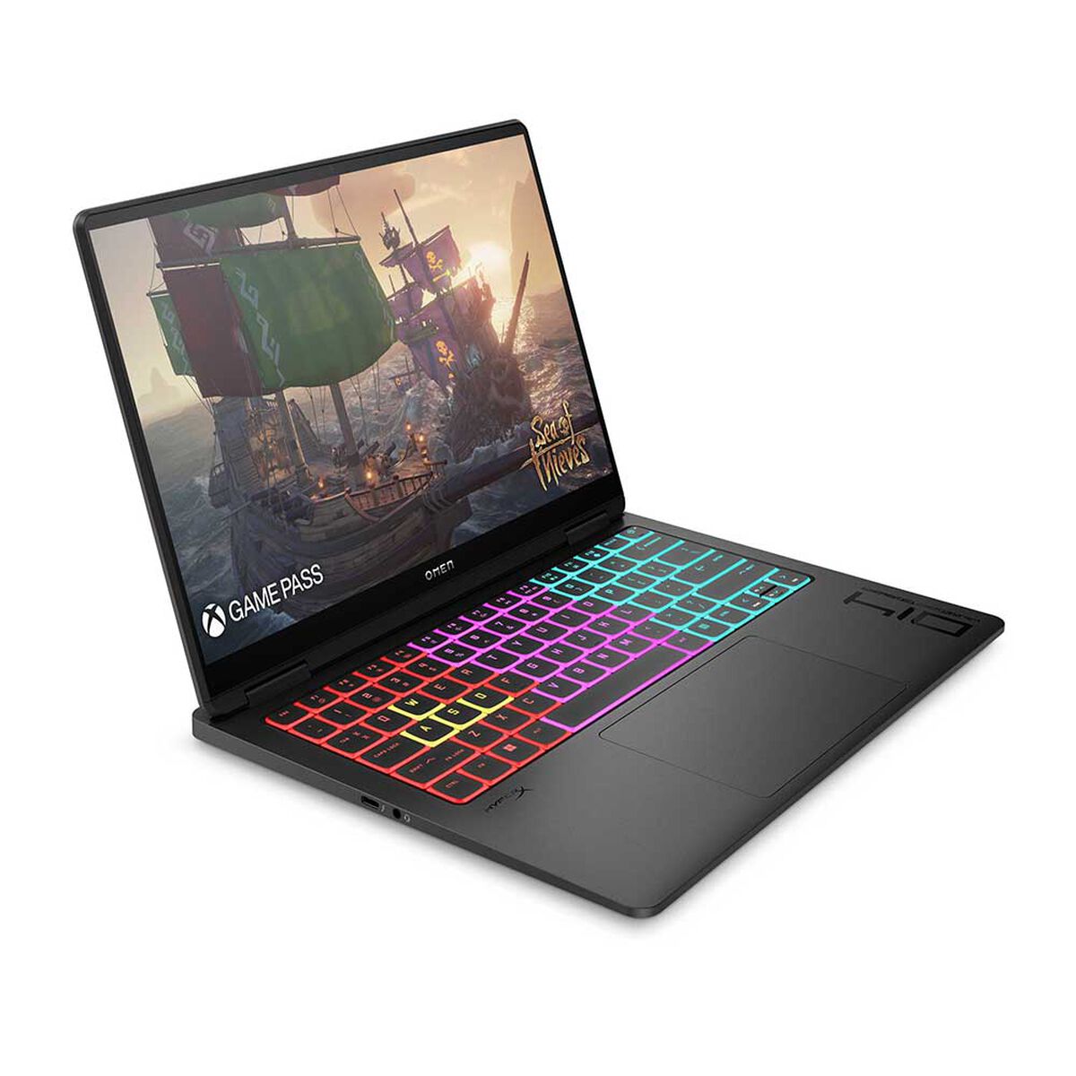 Notebook Gamer HP OMEN Transcend 14-fb0004la Core Ultra 9  32 GB RAM LPDDR5x-7467 MHz (integrada) 2TB 14" GPU NVIDIA® GeForce RTX™ 4070 para laptop (GDDR6 de 8 GB dedicada)