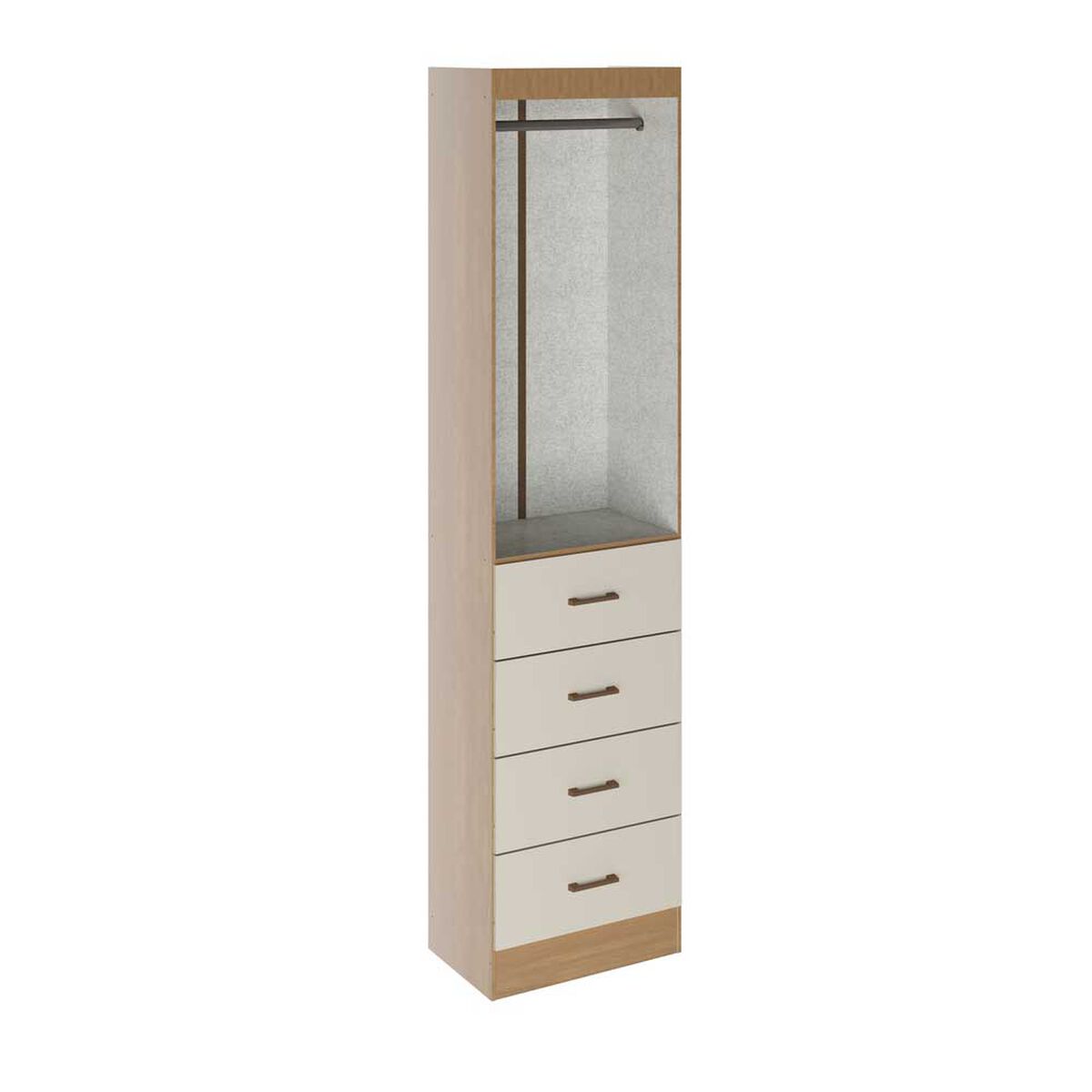 Closet Exit 2 Puertas 4 Cajones Champagne