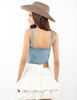 Blazer Gillette Denim Mujer Icono