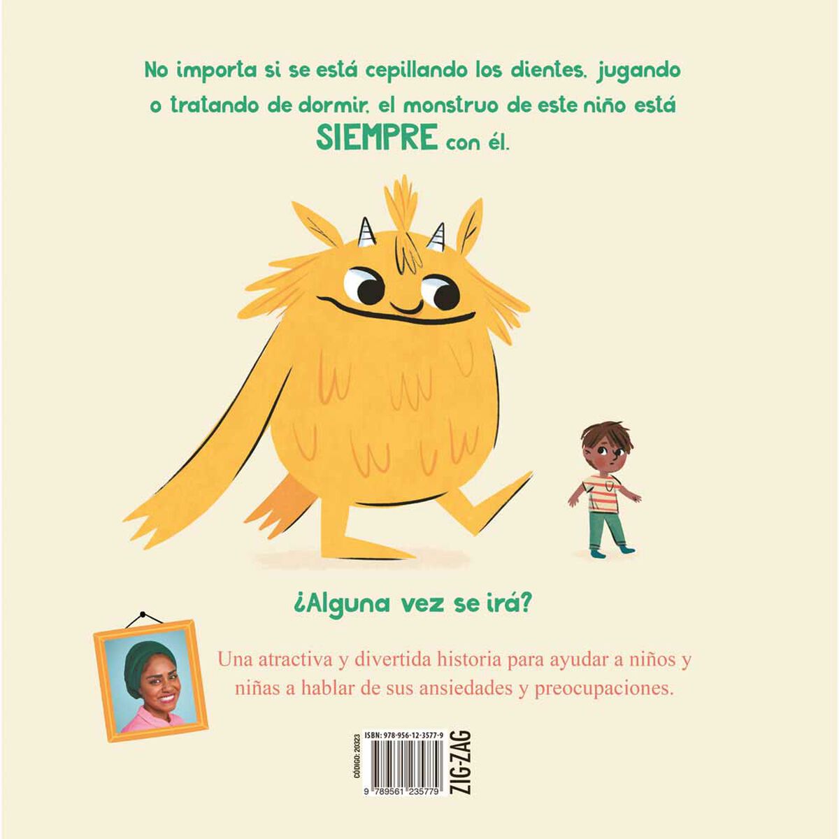 Libro Mi Monstruo y Yo Nadiya Hussain Zig-Zag