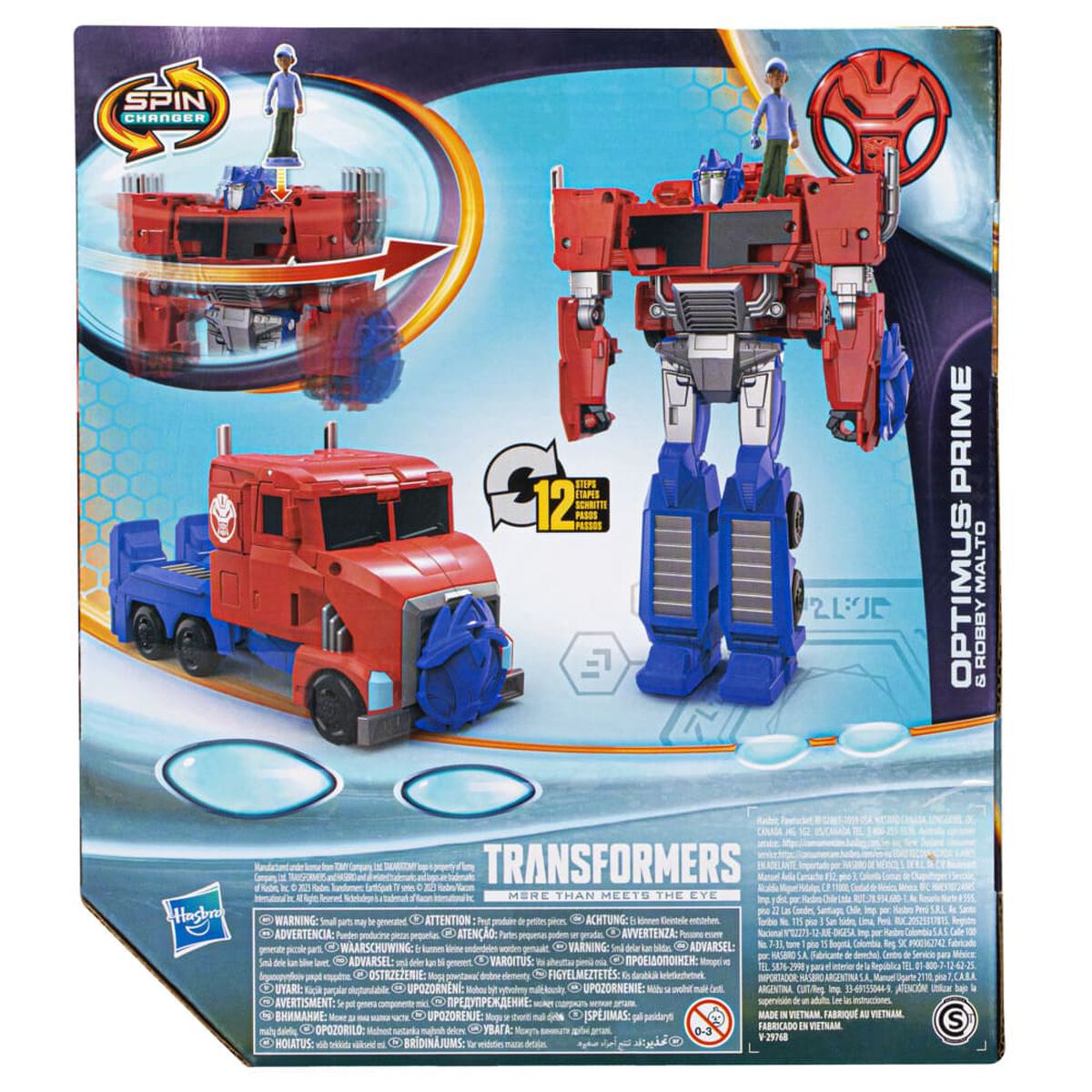 Figura de Acción Optimus Prime Earthspark Transformers