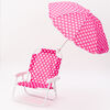 Silla de Playa Niño con Quitasol Dots