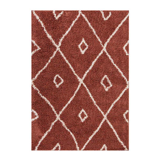 Bajada de Cama Idetex Shaggy Guiza 50 x 100 cm Rojo