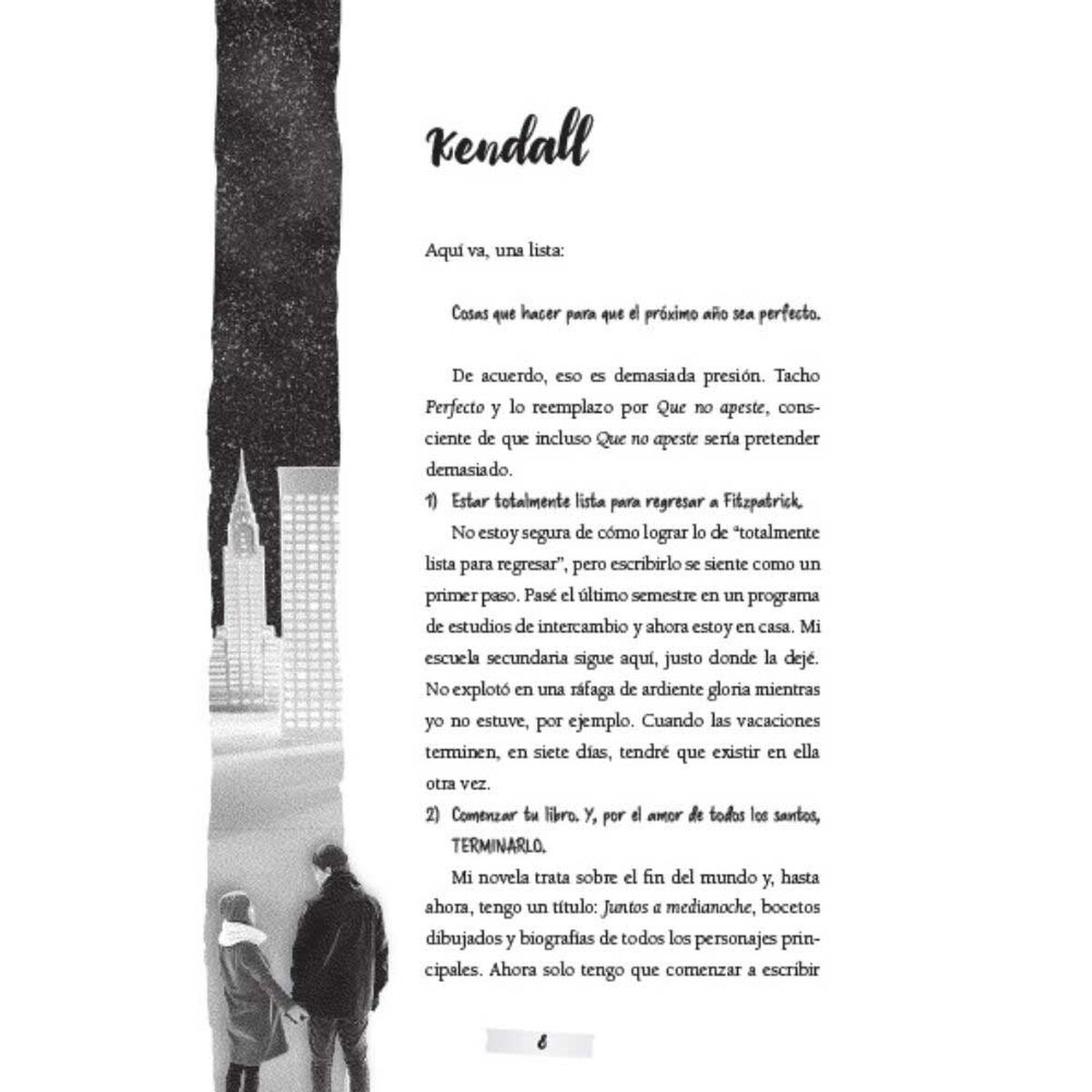 Libro Juntos a Medianoche Jeniffer Castle Editorial VRYA