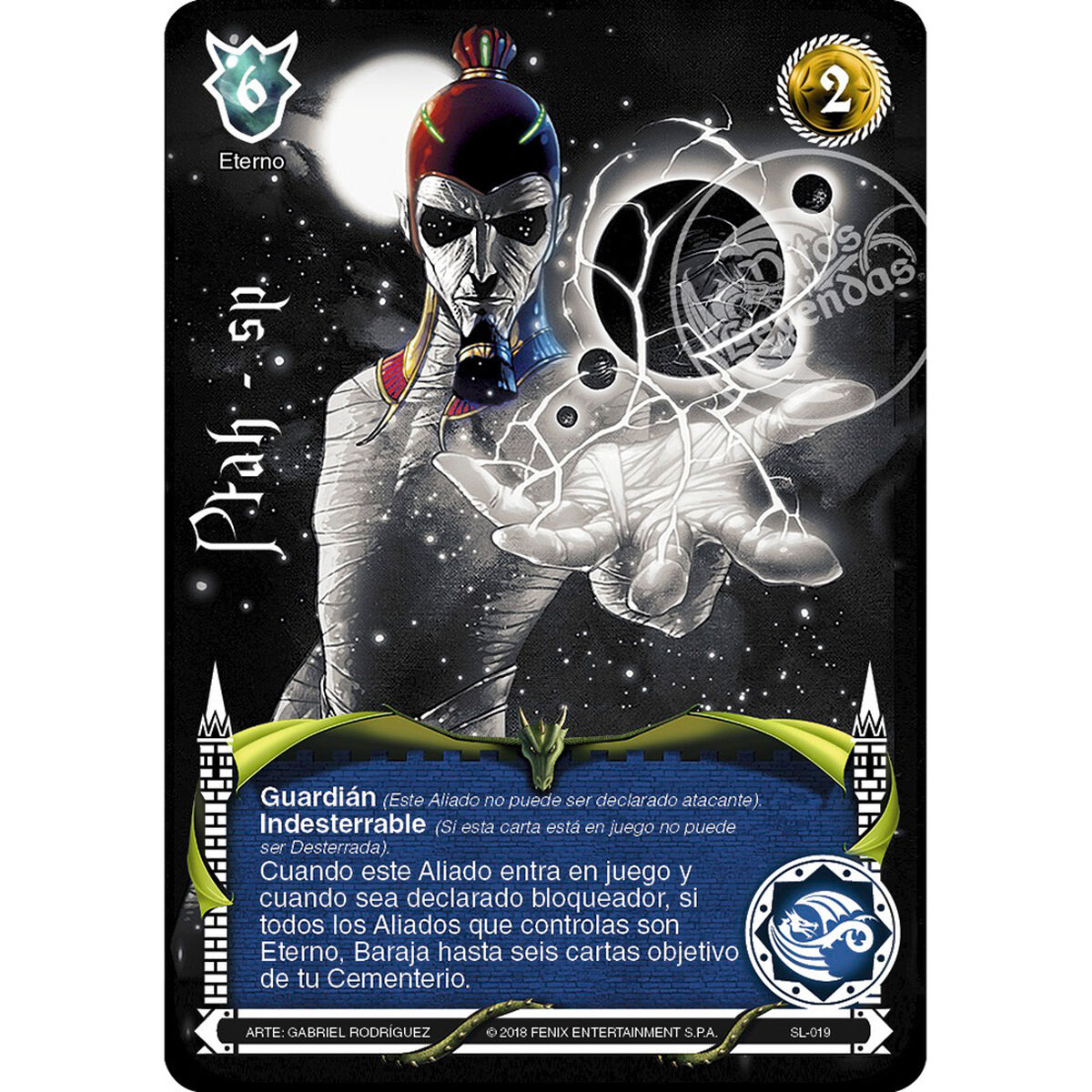 Juego Cartas Mitos y Leyendas Salo Colección Legendaria: Dominio de Ra