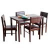Combo Juego de Comedor Casanova Roma 4 Sillas + Sofá Cama Casanova Renata 3 Cuerpos Verde Piedra
