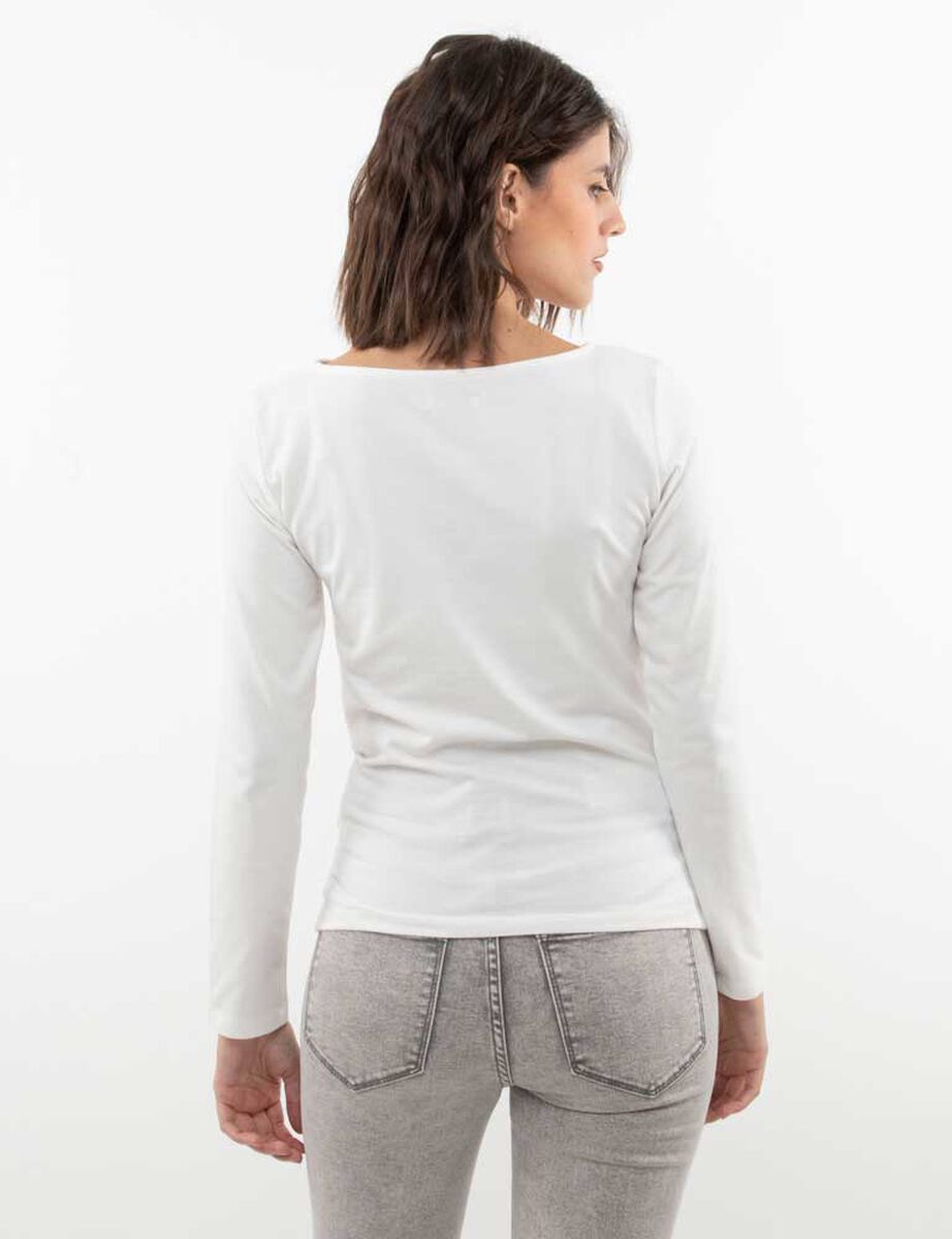 Polera Manga Larga Mujer Zibel