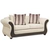 Juego de Living Innovamuebles Palermo Sofá 3 Cuerpos + Sofá 2 Cuerpos Beige