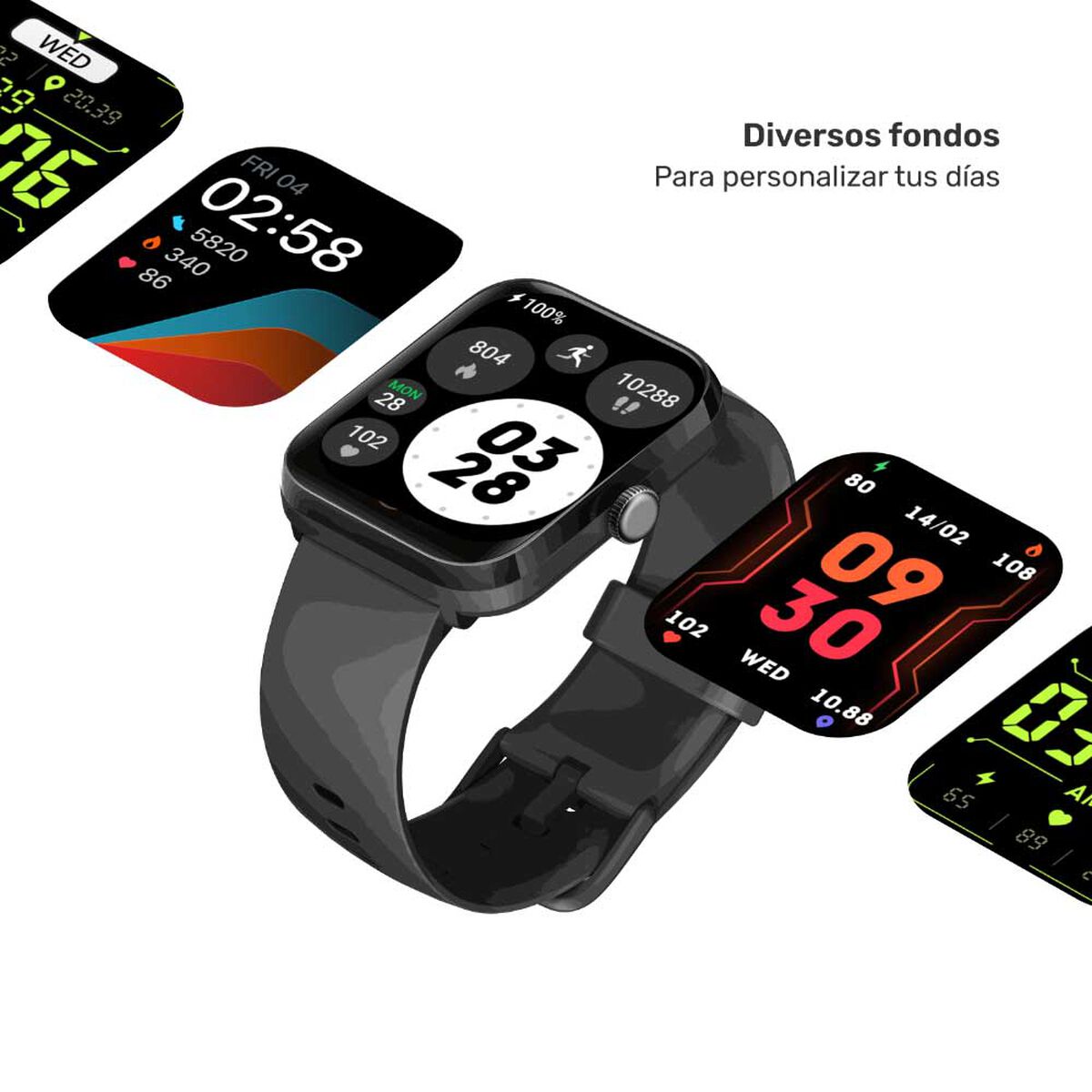 Smartwatch Lhotse GPS MoveOn 7 Black 37/38mm