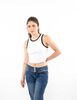 Polera Crop Sin Mangas Mujer Icono