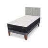 Cama Europea CIC 1,5 Plazas Premium + Respaldo Sile
