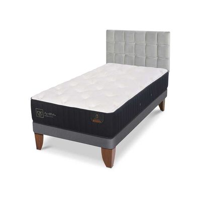 Imagen 2 del producto Cama Europea CIC 1,5 Plazas Premium + Respaldo Sile
