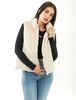 Chaqueta Peluda Sin Mangas Mujer Fiorucci