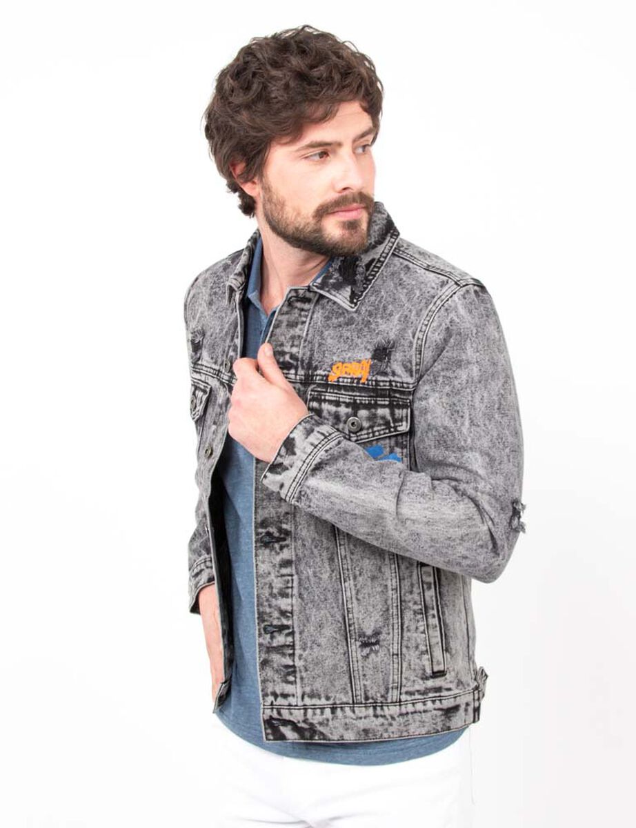 Chaqueta de Mezclilla Hombre Zibel
