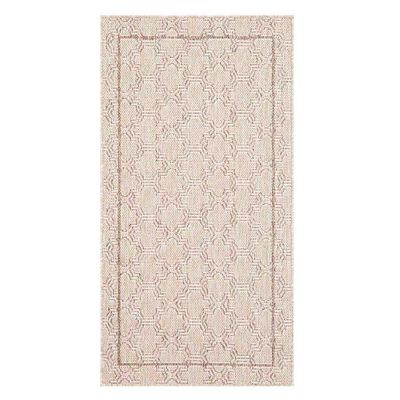 Bajada de Cama Idetex PP Lowers 67 x 120 cm Caf&eacute;