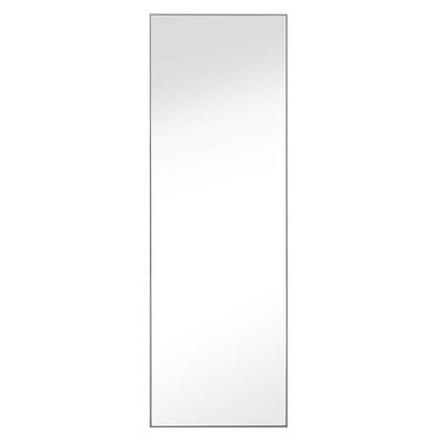 Espejo Marco Aluminio Vgo para Colgar Rectangular 120 x 30 cm Grafito
