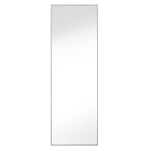 Espejo Marco Aluminio Vgo para Colgar Rectangular 120 x 30 cm Grafito