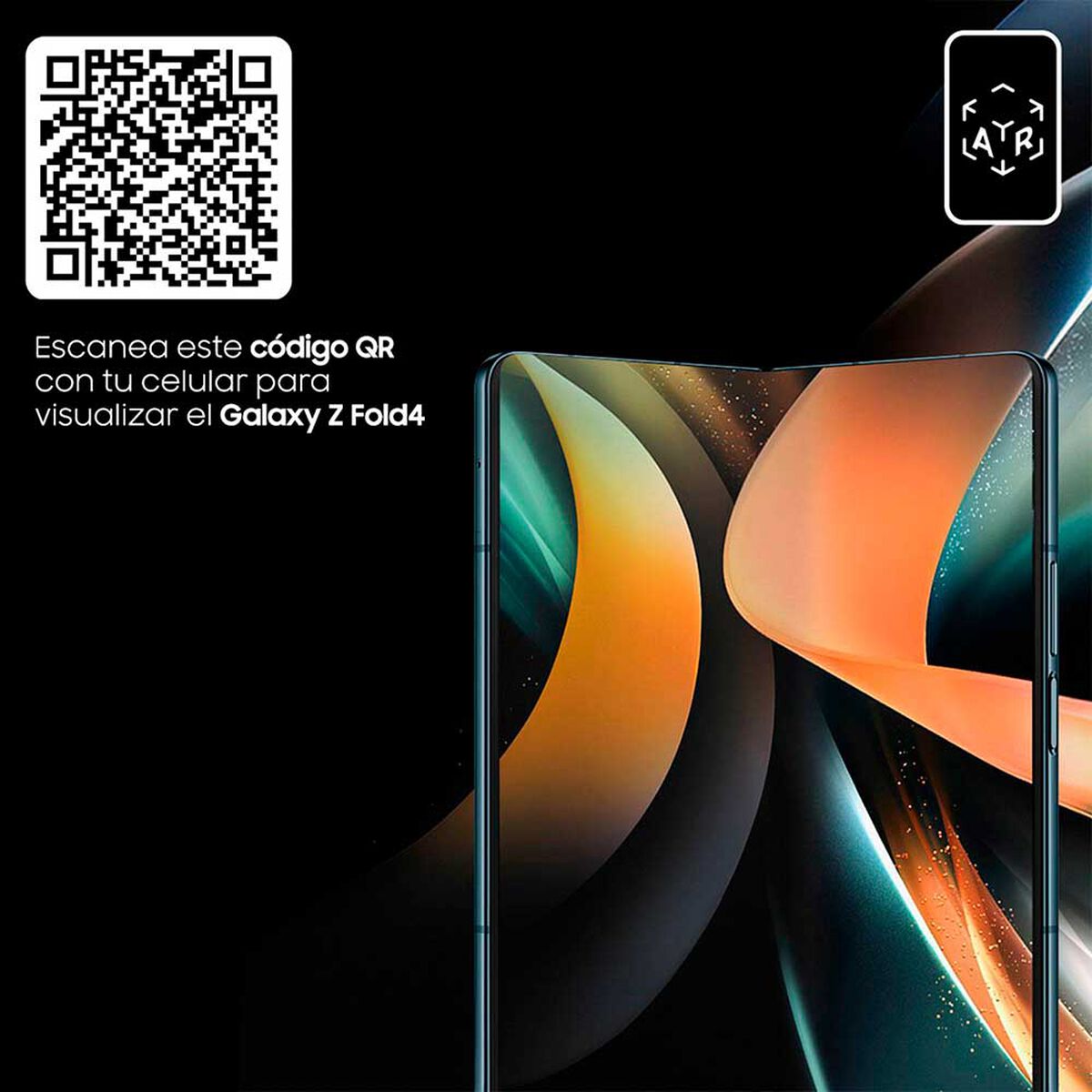 Celular Samsung Galaxy Z Fold4 5G 256GB Phantom Black Liberado