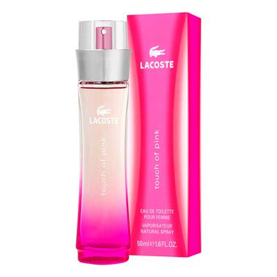 Imagen 1 del producto Perfume Lacoste Mujer Touch Of Pink EDT 50ML Edición Limitada