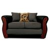 Juego de Living Elegant Detail Girona Sofá 3 Cuerpos + Sofá 2 Cuerpos + Sillón 1 Cuerpo Gris