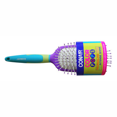 Cepillo Cuadrado Acolchado Color Pops Morado