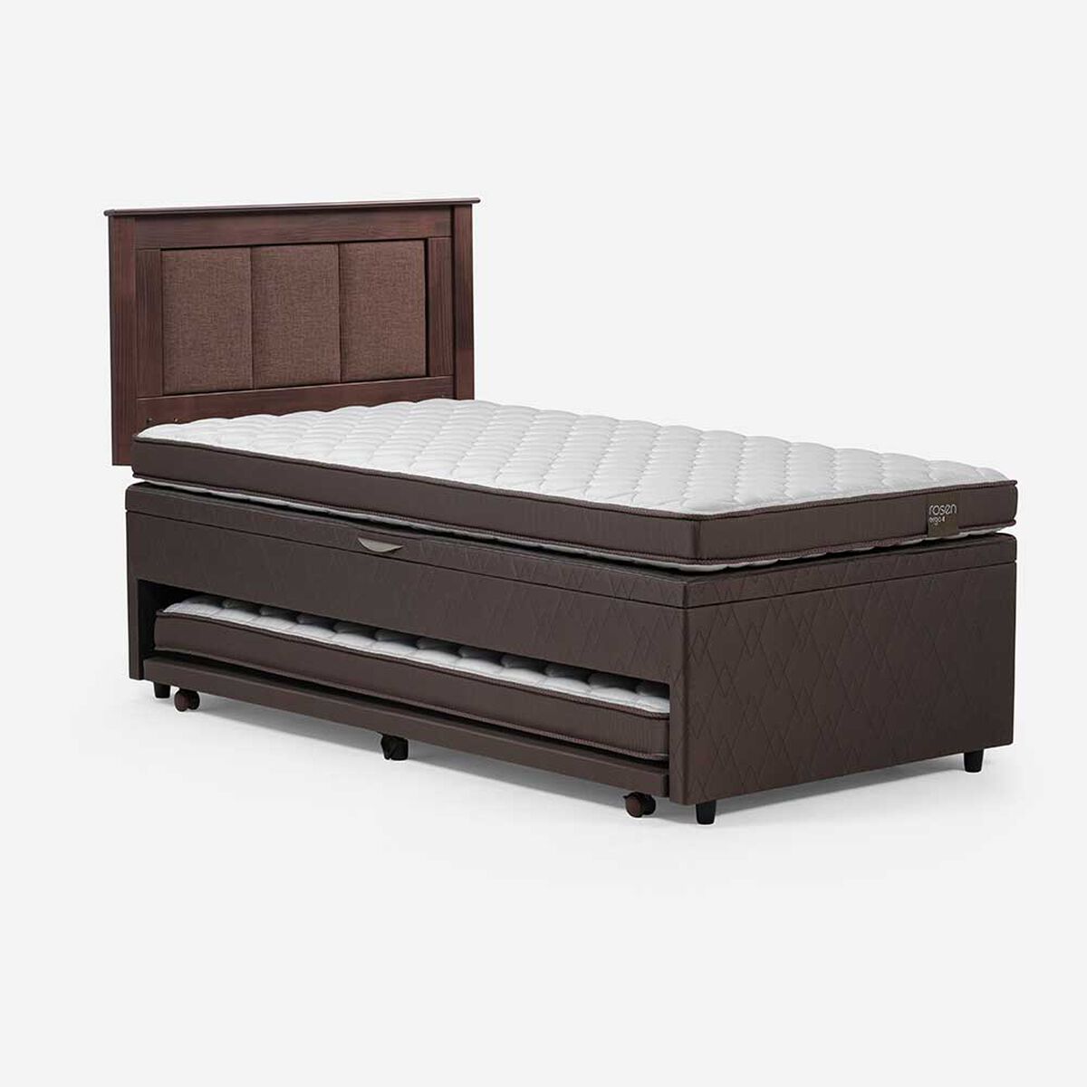 Bed Boxet Rosen 1,5 Plazas Ergo T + Respaldo Rachel