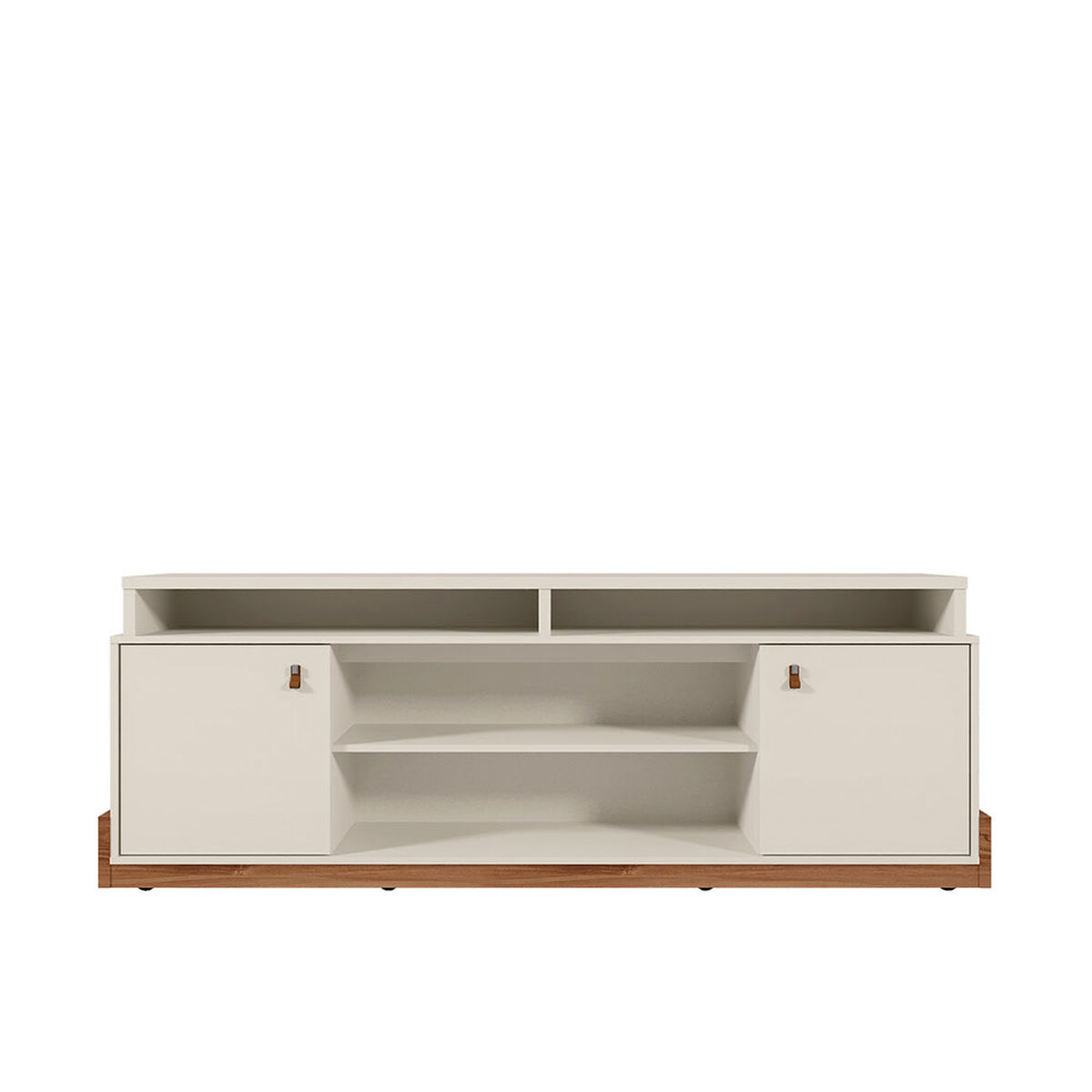 Rack TV Vekkahome Montana 65" Pulgadas Blanco