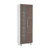 Alacena TuHome Fendi 4 Puertas Blanco Castaño