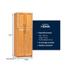 Despensa Muebles Hema Berl&iacute;n 2 Puertas Nogal