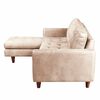 Sof&aacute; Cuero Latam Home N&aacute;poles Chaise Longue 2 Cuerpos Izquierdo
