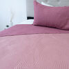 Quilt Doral Hotpress Bi-Color 1,5 Plazas Rosa
