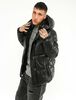 Chaqueta Puffer Ecocuero Hombre Fiorucci