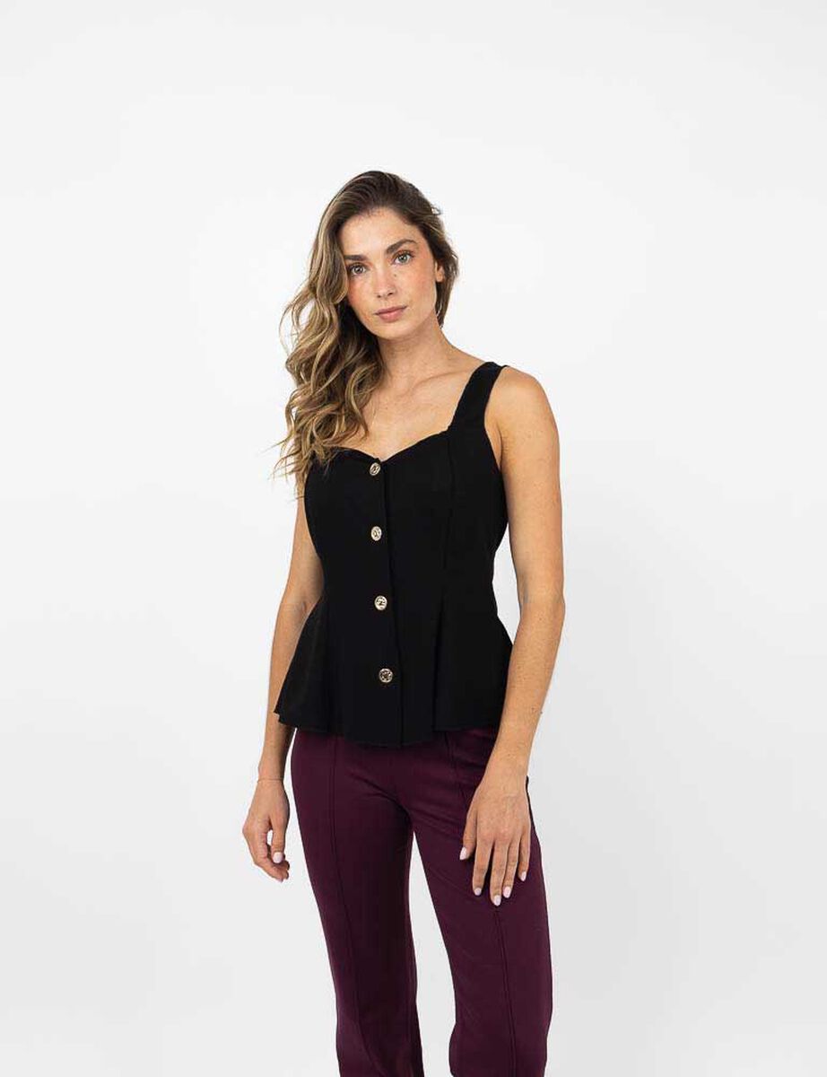 Polera Sin Mangas Mujer Zibel